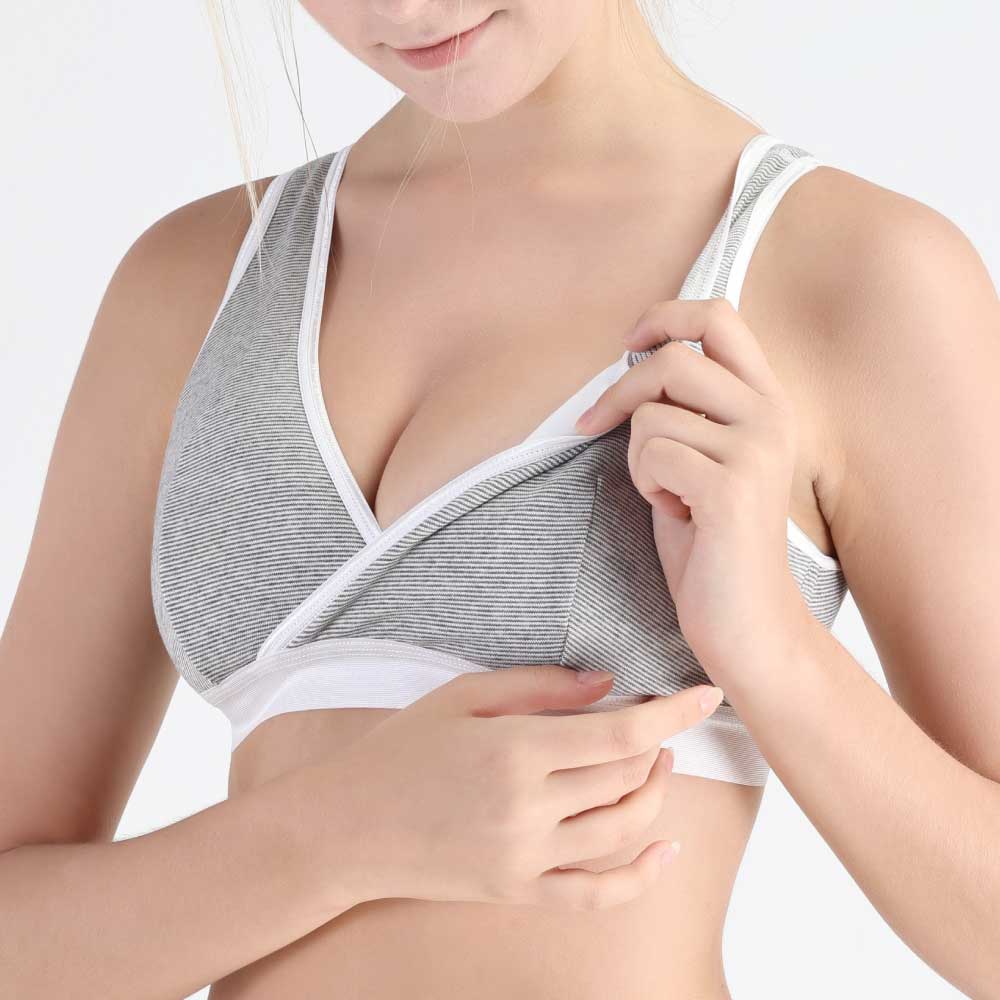 六甲村Mammy Village 時尚風交叉瞬哺內衣