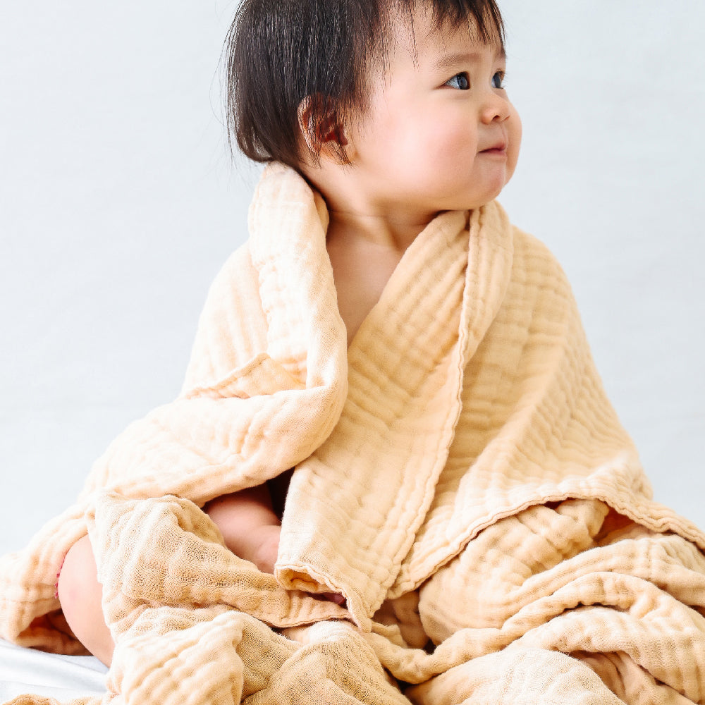 六甲村Mammy Village Le Nuage 朵朵巾・六層天然純棉紗|70x120 浴巾