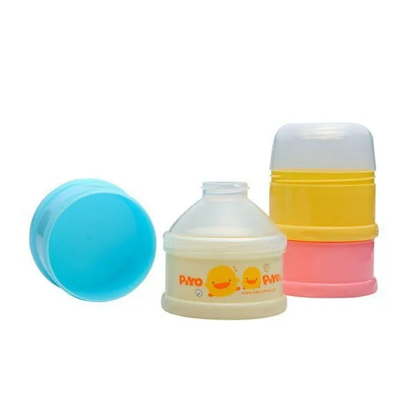 黃色小鴨Piyo Piyo 彩色特大四層奶粉盒