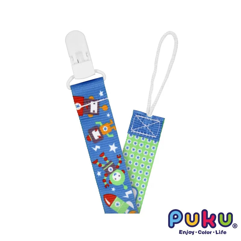 藍色企鵝Puku 繽紛寬版防掉帶