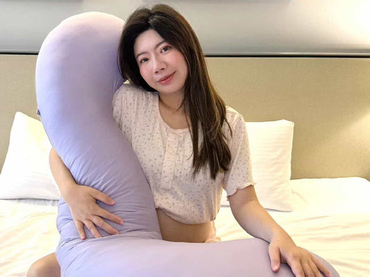 Vicky媽咪推薦｜六甲村SleepIn胚胎孕婦枕²