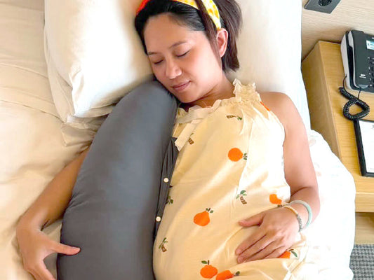 洪簡廷卉主播媽咪推薦｜全方位孕婦哺乳枕²