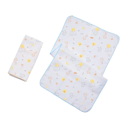 黃色小鴨Piyo Piyo 印花紗布澡巾(2入)