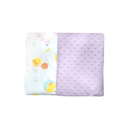 黃色小鴨Piyo Piyo 睏好好體感瞬涼逗逗被(丁香紫)