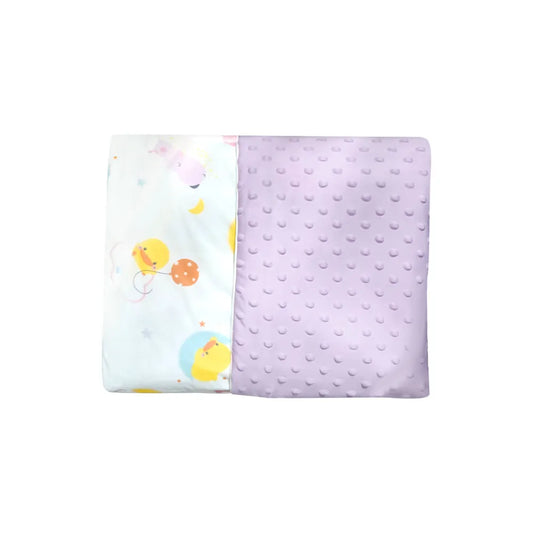 黃色小鴨Piyo Piyo 睏好好體感瞬涼逗逗被(丁香紫)
