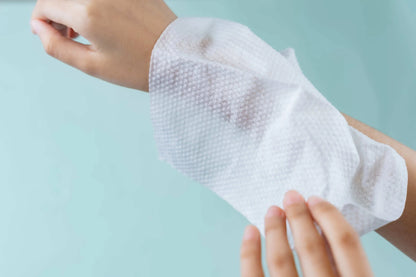 黃色小鴨Piyo Piyo 珍珠紋柔韌升級嬰兒綿柔巾(80抽/包)