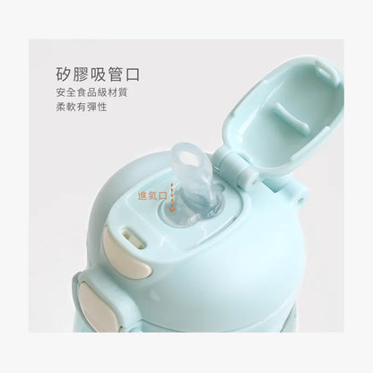 藍色企鵝Puku 圓圓水壺替換吸管+墊圈組
