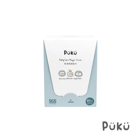 藍色企鵝Puku 乾濕兩用紙巾80抽