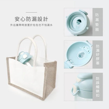 藍色企鵝Puku 圓圓水壺替換吸管+墊圈組