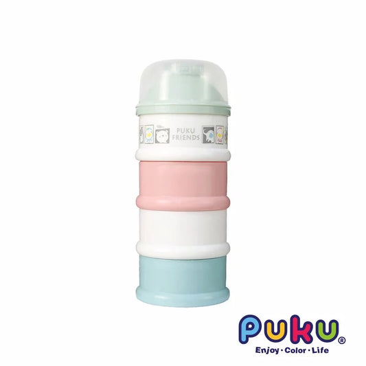 藍色企鵝Puku 棉花糖四層奶粉盒