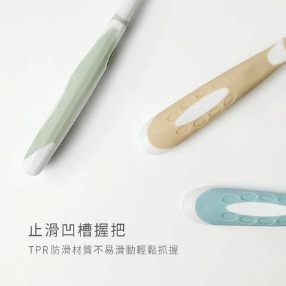 藍色企鵝Puku 糖果氣泡幼兒牙刷2入組