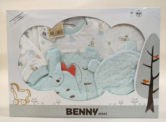 Benny  新生兒禮盒 79018/粉藍色