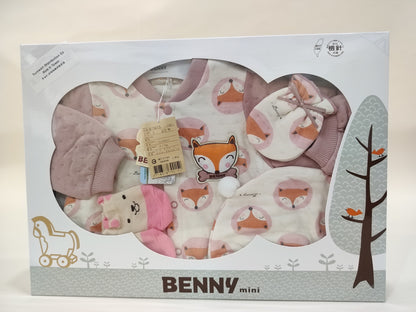 Benny  新生兒禮盒 79015/粉紅色